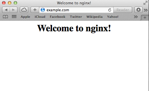 Our specified domain directed to our Linode. Our specified domain directed to our Linode.