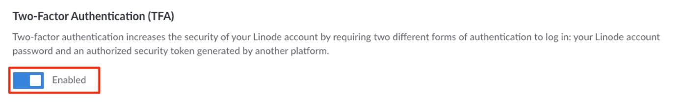 Enable 2FA Enable 2FA